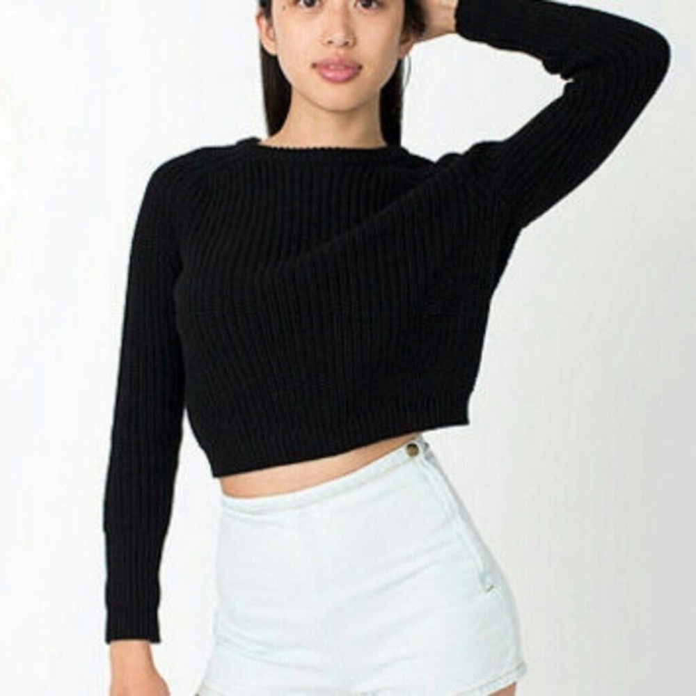 AA Crop Fisherman’s Sweater